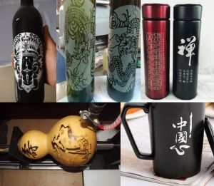 龙岩连城县酒瓶葫芦工艺品激光雕刻机